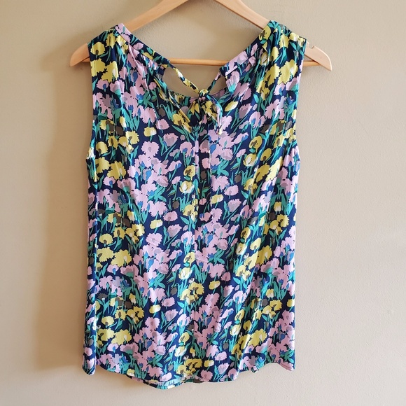 Boden floral sleeveless top sz 6 - Picture 3 of 7